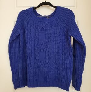 Blue Knit Sweater